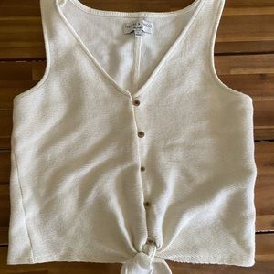 Madewell Button Front Tank
